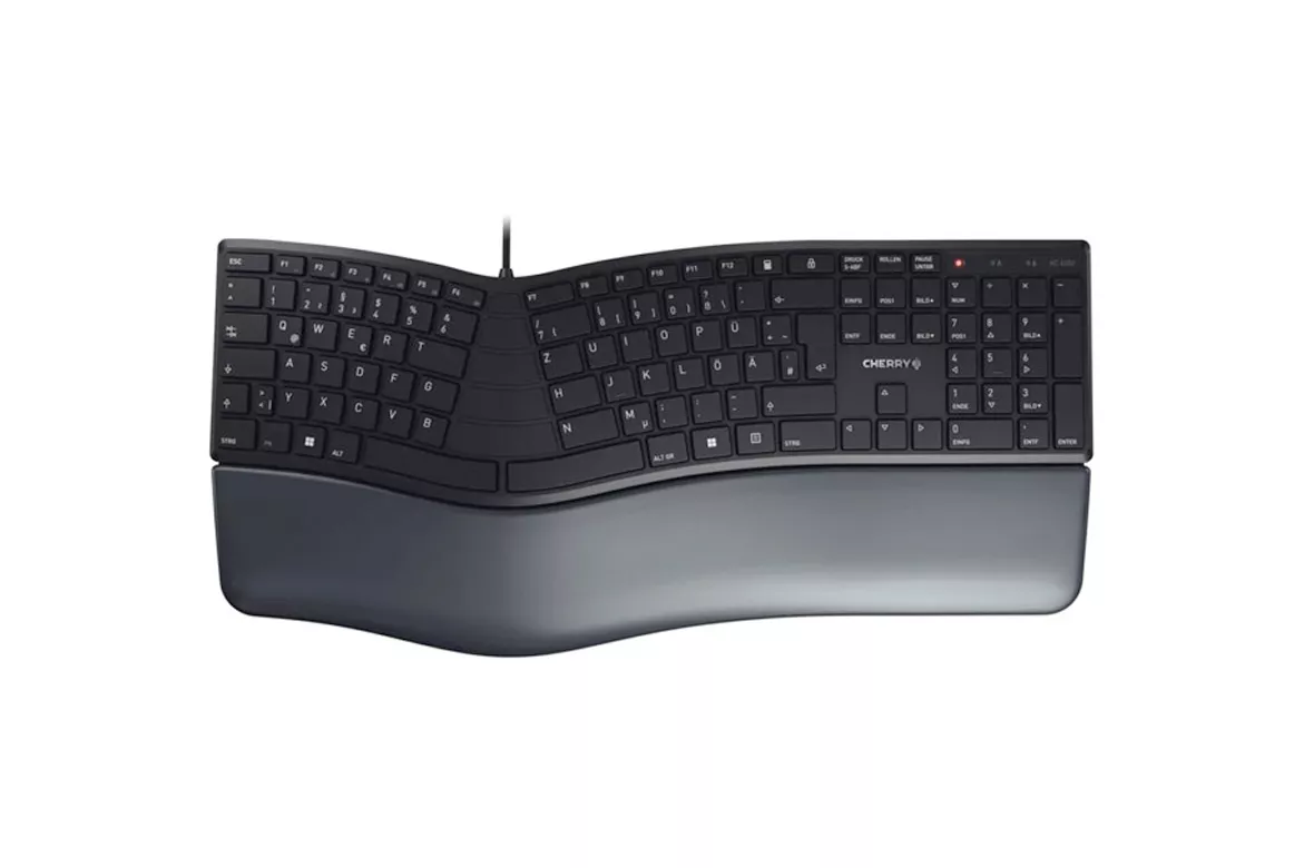 Teclado Cherry KC 4500 ERGO USB Negro Alem&aacute;n