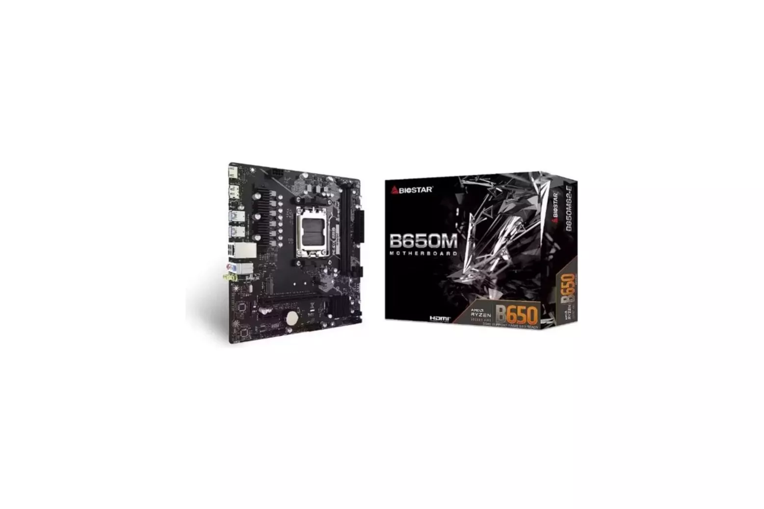 Placa Base Biostar B650M2-E AMD B650 AM5 DDR5 Mini-ATX WiFi Gigabit Ethernet
