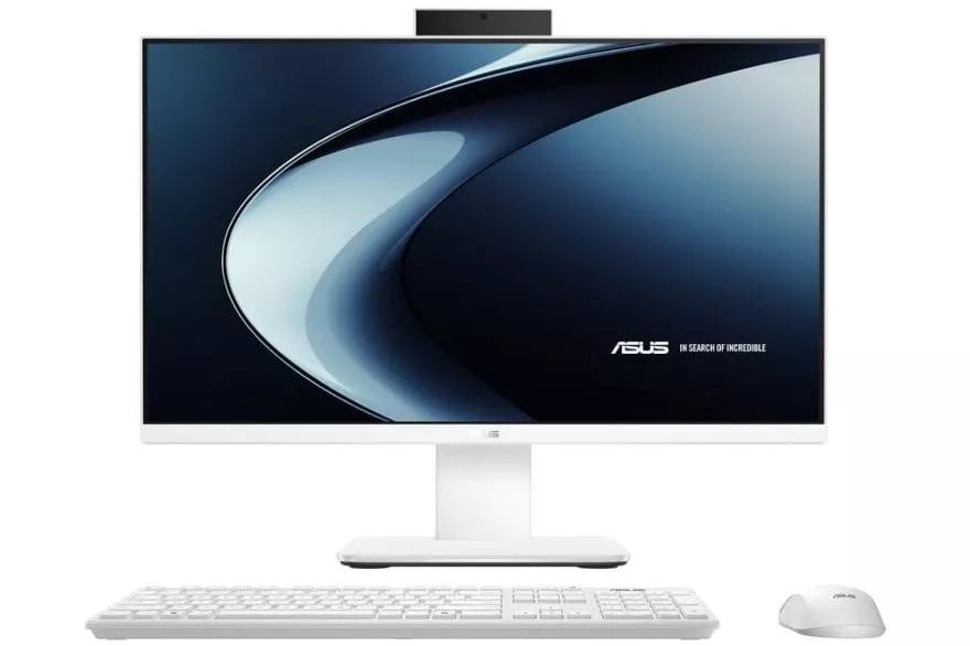 Ordenador Todo en uno Asus V440VA-WPC0110 Intel Core 5 210H 16GB 512GB SSD Intel Graphics 23.8" FreeDOS Blanco Teclado Espa&ntilde;ol