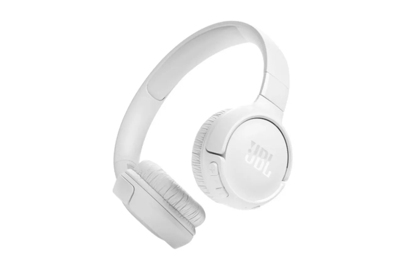 Auriculares JBL Tune 520BT inal&aacute;mbricos Bluetooth para llamadas y m&uacute;sica blancos