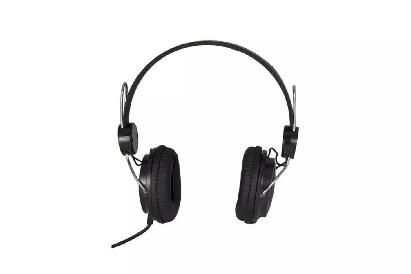 Auriculares MCL CSQ-HEAD/NZ con cable 3,5 mm para m&uacute;sica, negros