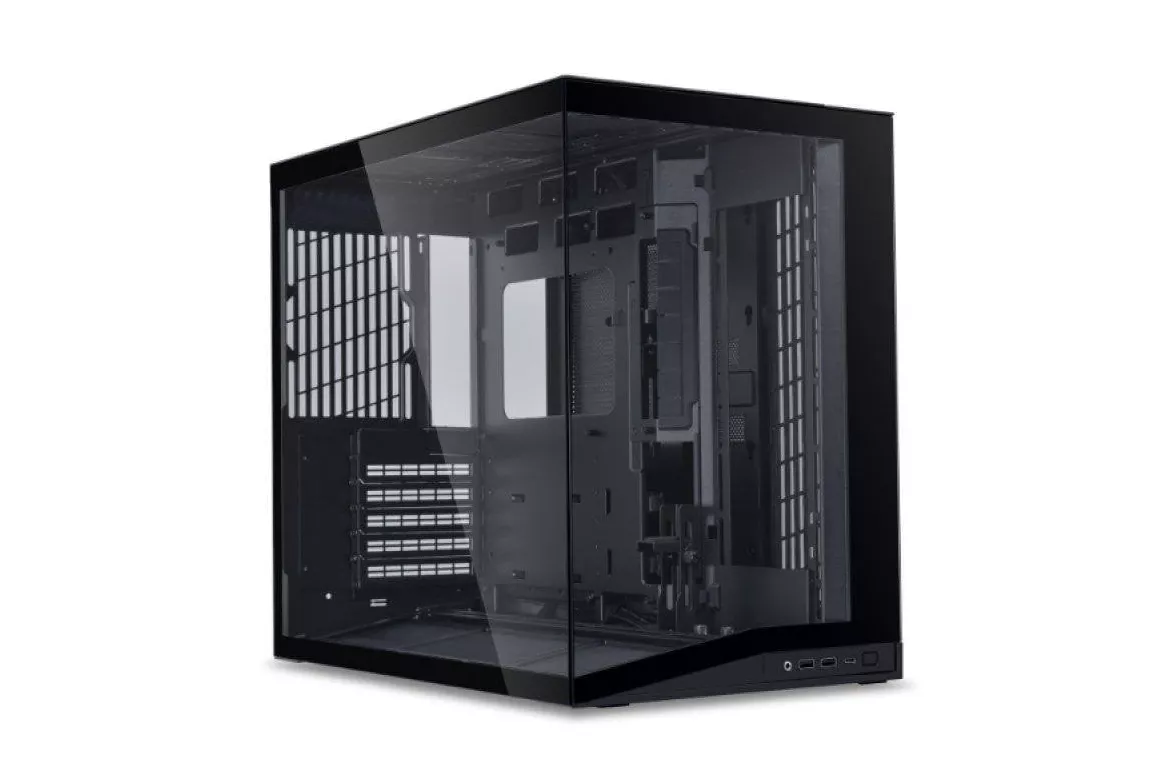 Caja para PC Lian Li O11 Dynamic Mini V2 Flow Negro aluminio y vidrio templado