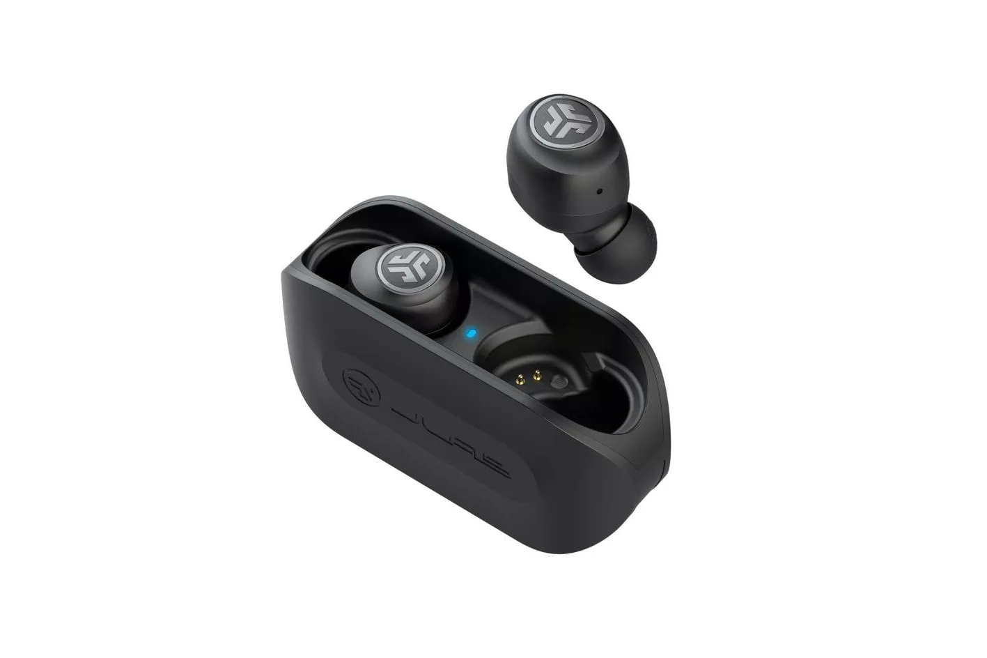 Auriculares JLab GO Air True inal&aacute;mbricos Bluetooth para m&uacute;sica con protecci&oacute;n IP44 negros