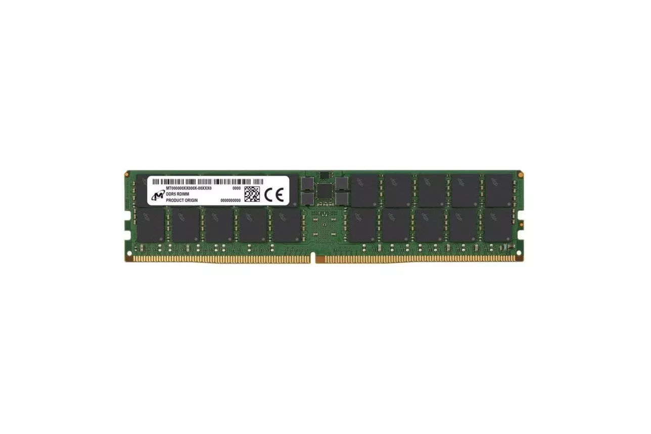 Memoria RAM Crucial MTC40F2046S1RC64BH1T 64GB DDR5 6400MHz CL52 RDIMM ECC Server