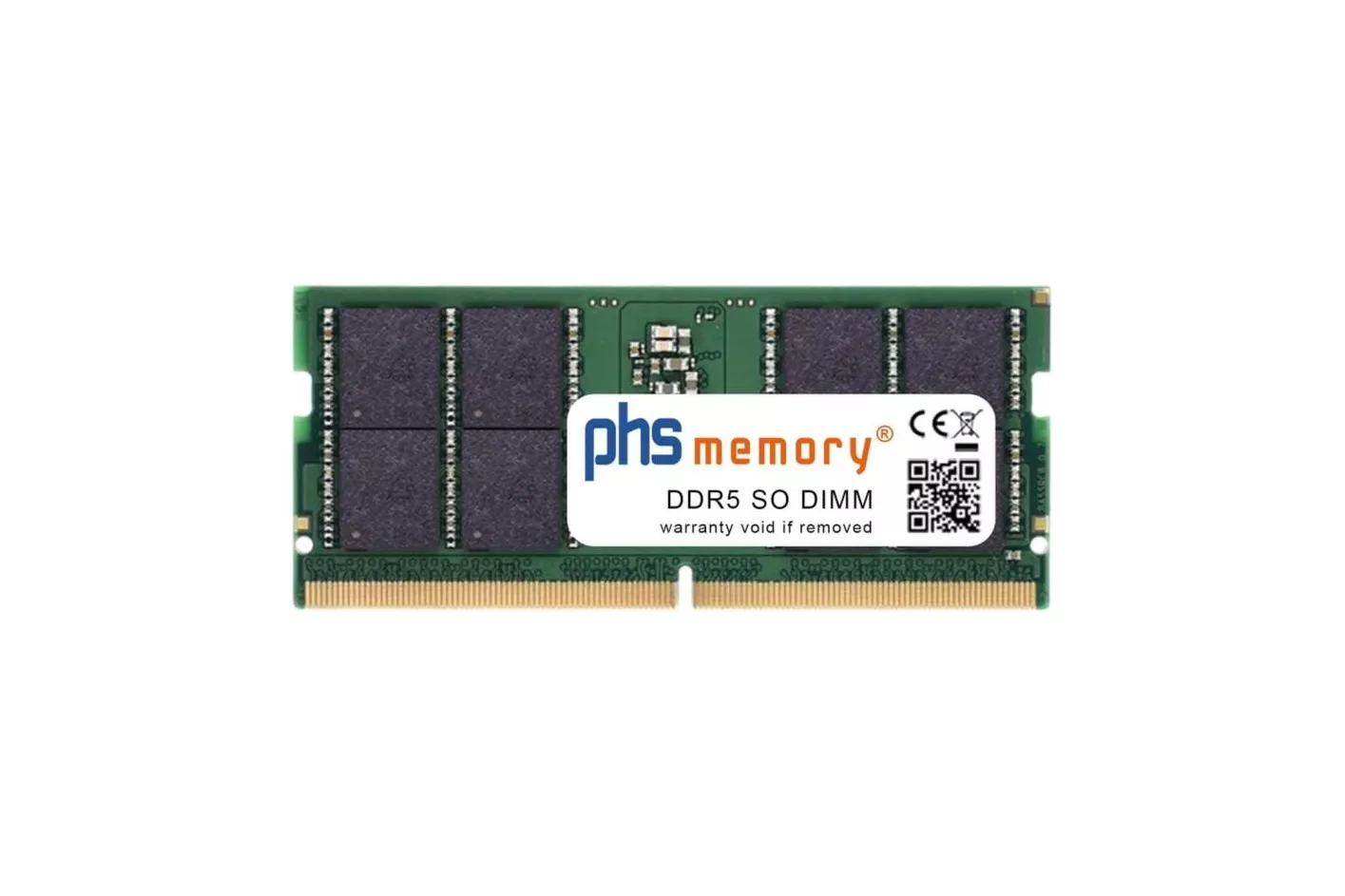 Memoria RAM PHS-memory SP620140 48GB DDR5 5600MHz SO-DIMM 262 pins