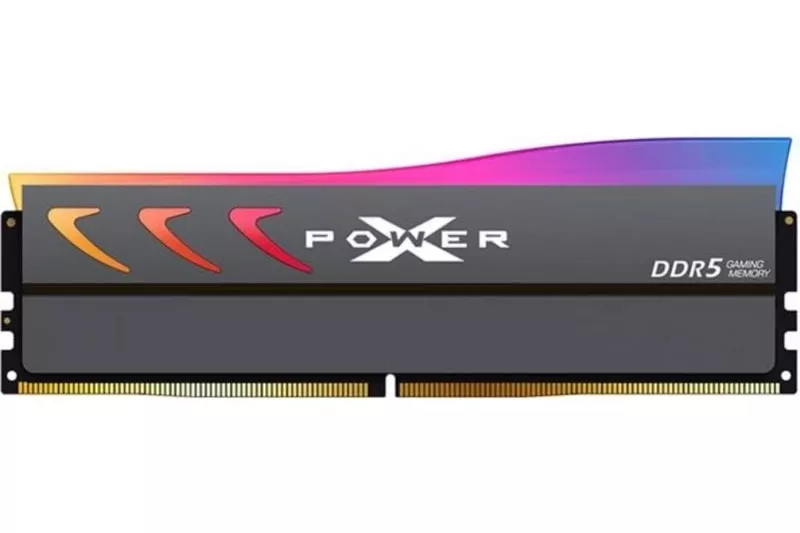 Memoria RAM Silicon Power SP016GXLWU60FFSK 16GB 1x16GB DDR5 6000MHz CL36 RGB Gris