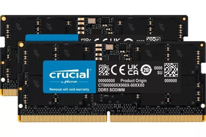 Crucial CT2K16G56C46S5 DDR5 SO-DIMM 5600MHz 16GB 2x8GB CL46