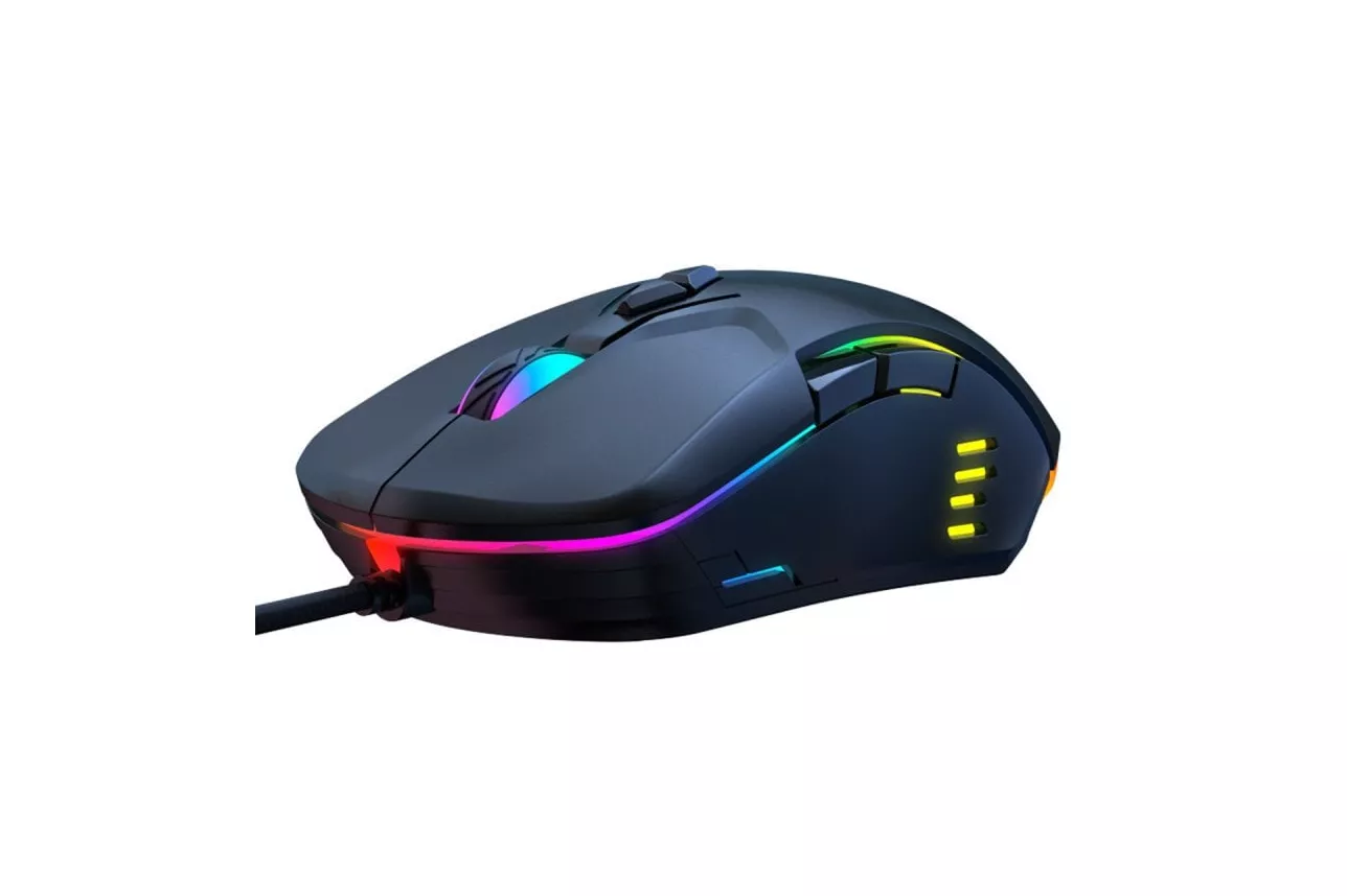 Kinsi CW902 Rat&oacute;n Gaming Macro RGB 2400DPI Negro
