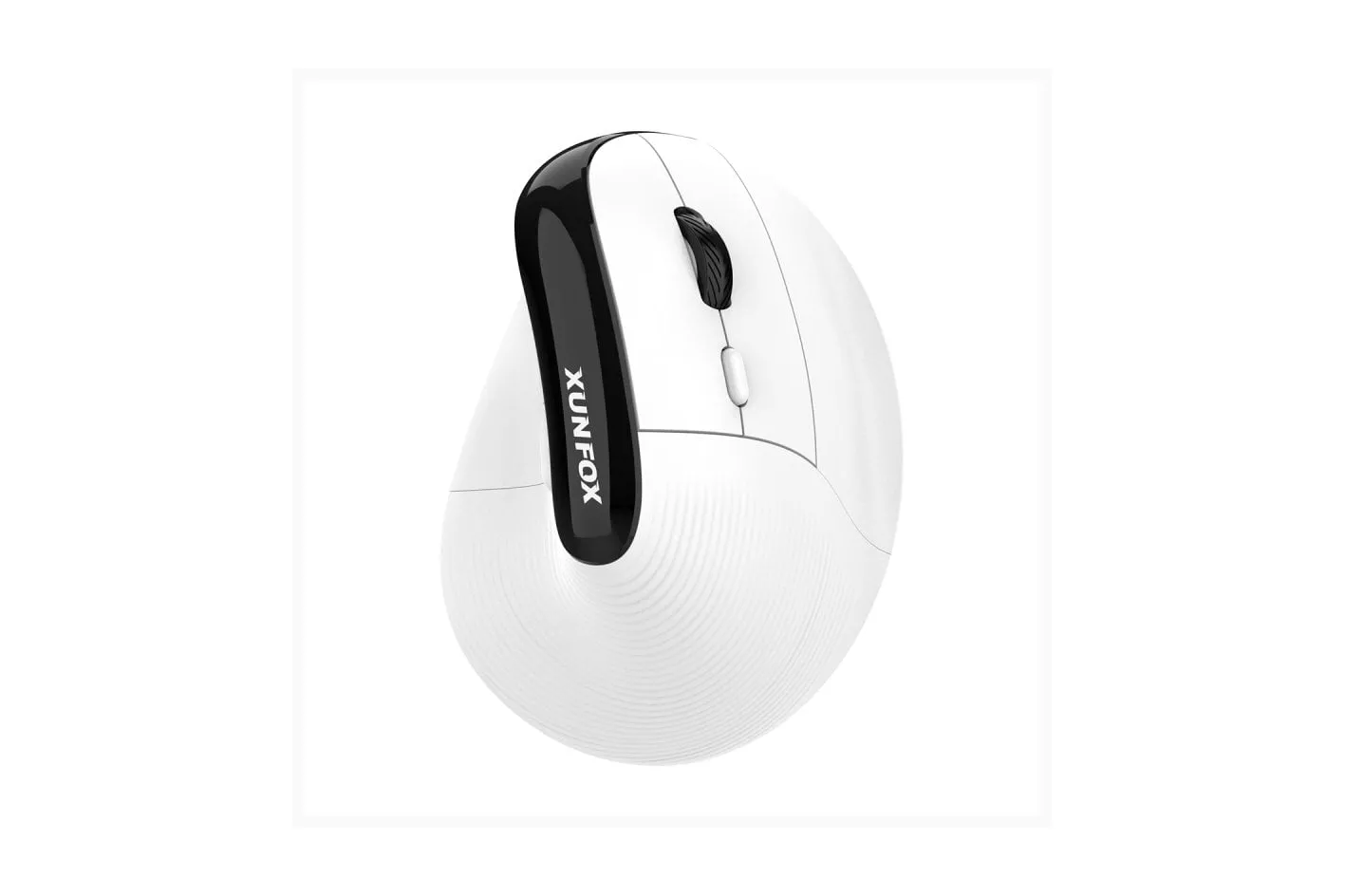 Kinsi H5 Rat&oacute;n &Oacute;ptico Inal&aacute;mbrico de Oficina Ergon&oacute;mico 4000DPI Blanco