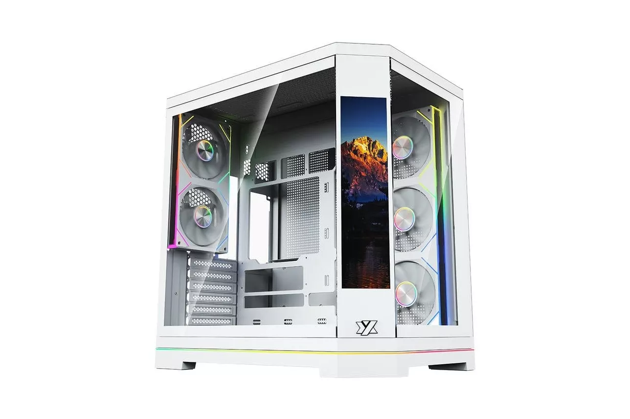 Caja PC XYZ NEUTRON X PRO Torre Midi Pantalla 9.1" Blanco BTF