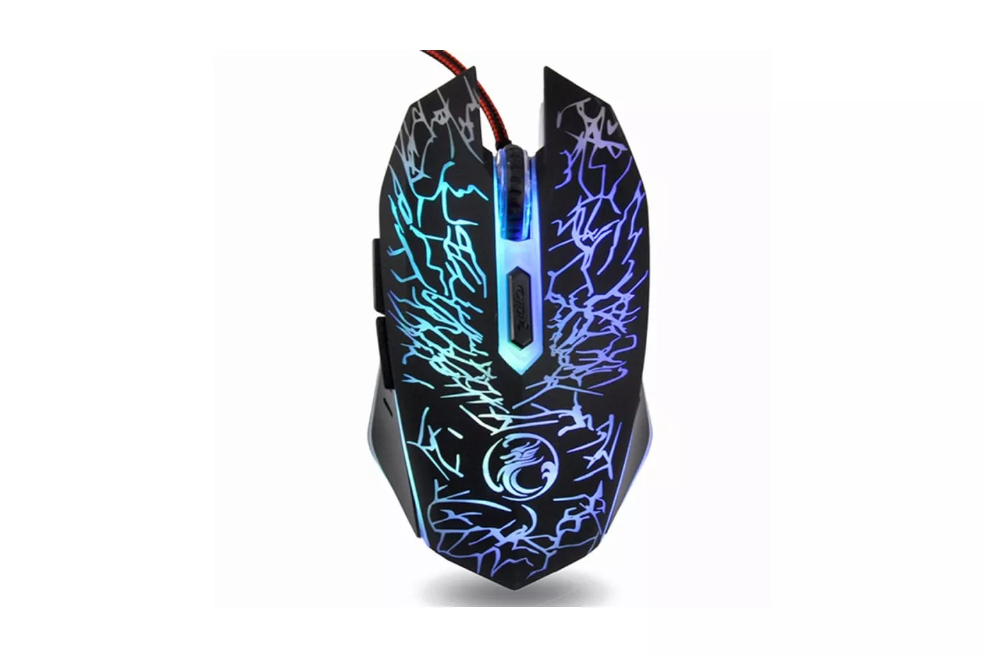 Kinsi X5 Rat&oacute;n &Oacute;ptico Gaming RGB 2400DPI Negro