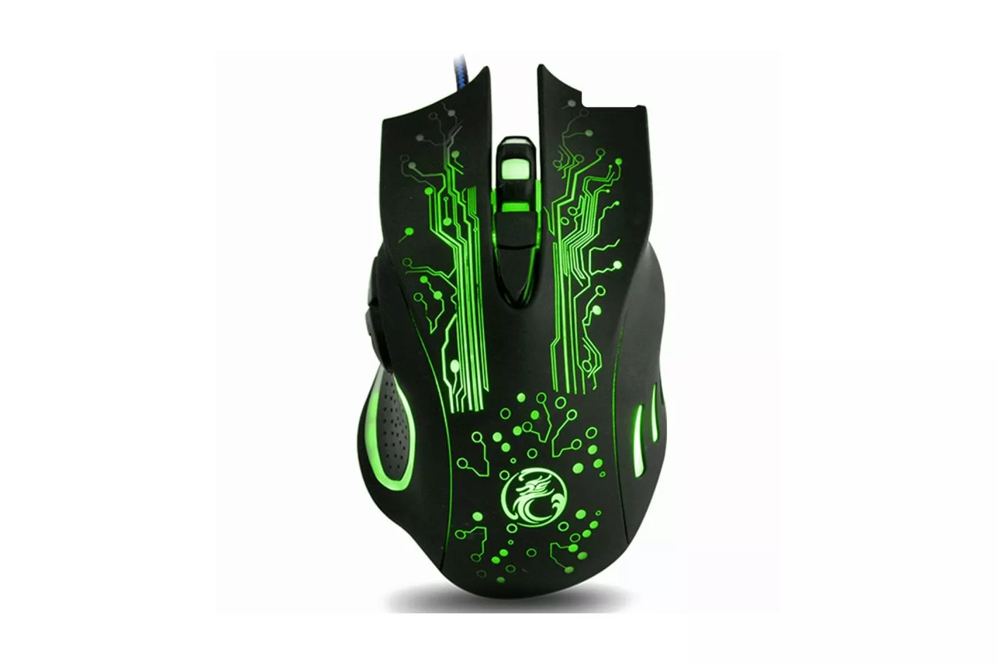 Kinsi X9 Rat&oacute;n &Oacute;ptico Gaming RGB 2400DPI Negro