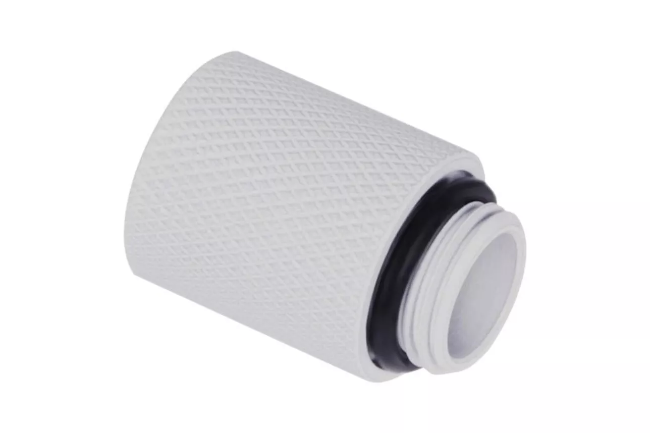 Refrigeraci&oacute;n l&iacute;quida Alphacool Conector de manguera blanco 1/4" 20 mm