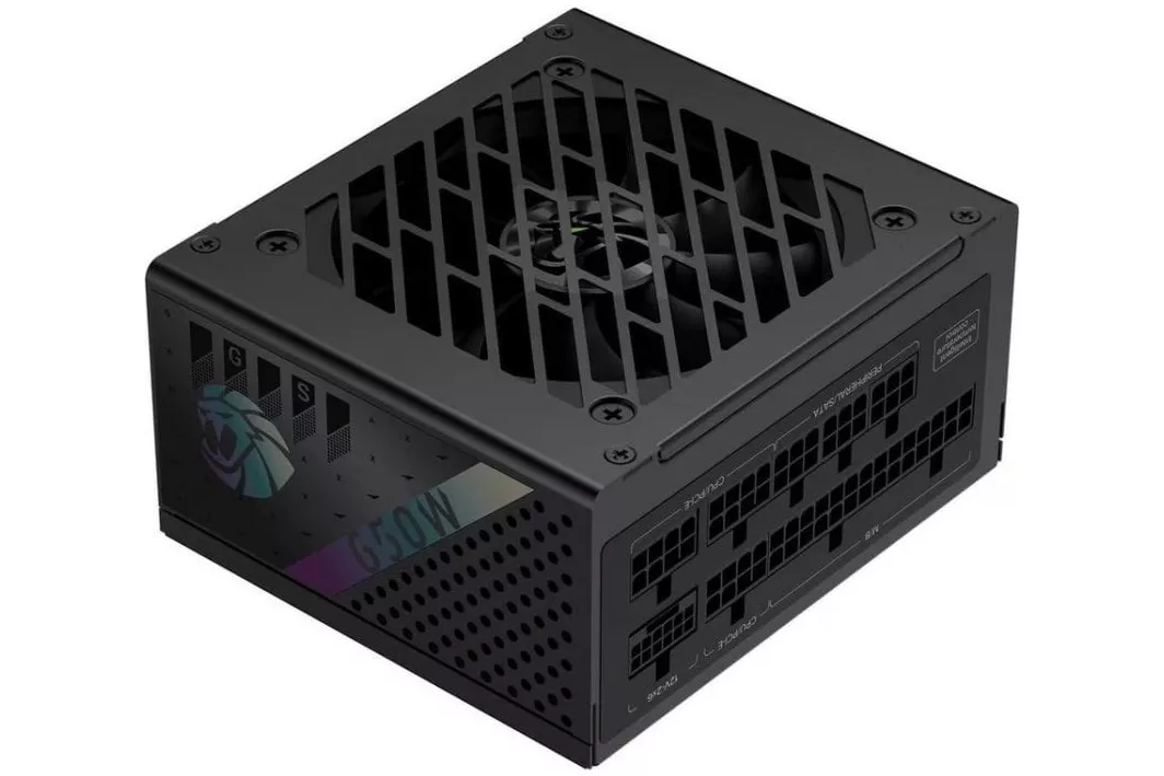 Fuente de alimentaci&oacute;n GameMax GS 650G 650W modular parcial SFX negra