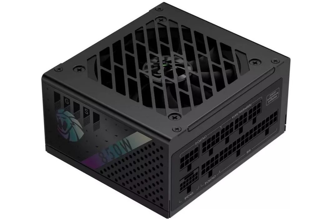 Fuente de alimentaci&oacute;n GameMax GS 850G 850W Certificaci&oacute;n 80+ Gold SFX negra