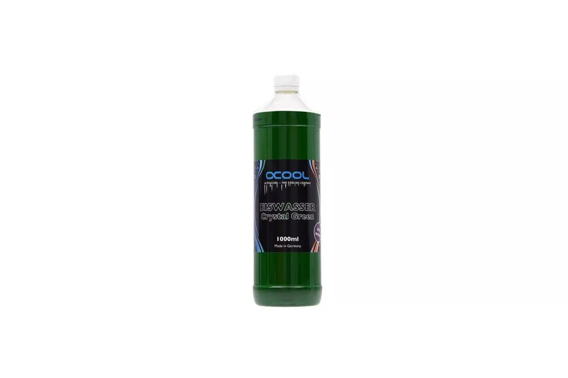 Refrigerante Alphacool Ice Water Crystal Verde 1 L Mezcla lista UV activada