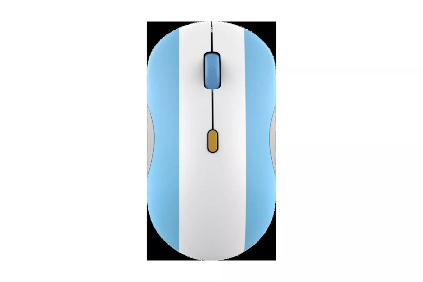Rat&oacute;n Lenovo 350 Bluetooth 1600 DPI Azul 6 botones programables inal&aacute;mbrico