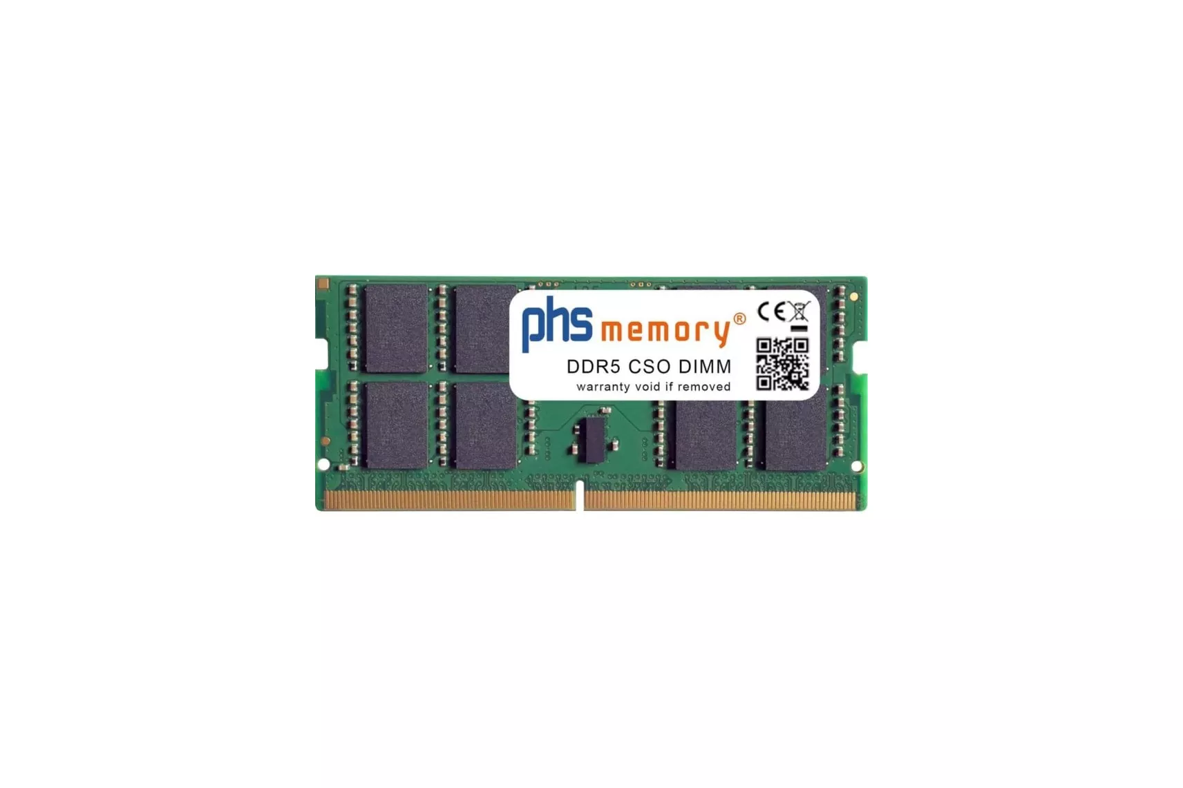 Memoria RAM PHS-memory SP612213 16GB 1x16GB DDR5 6400MHz SO-DIMM unbuffered