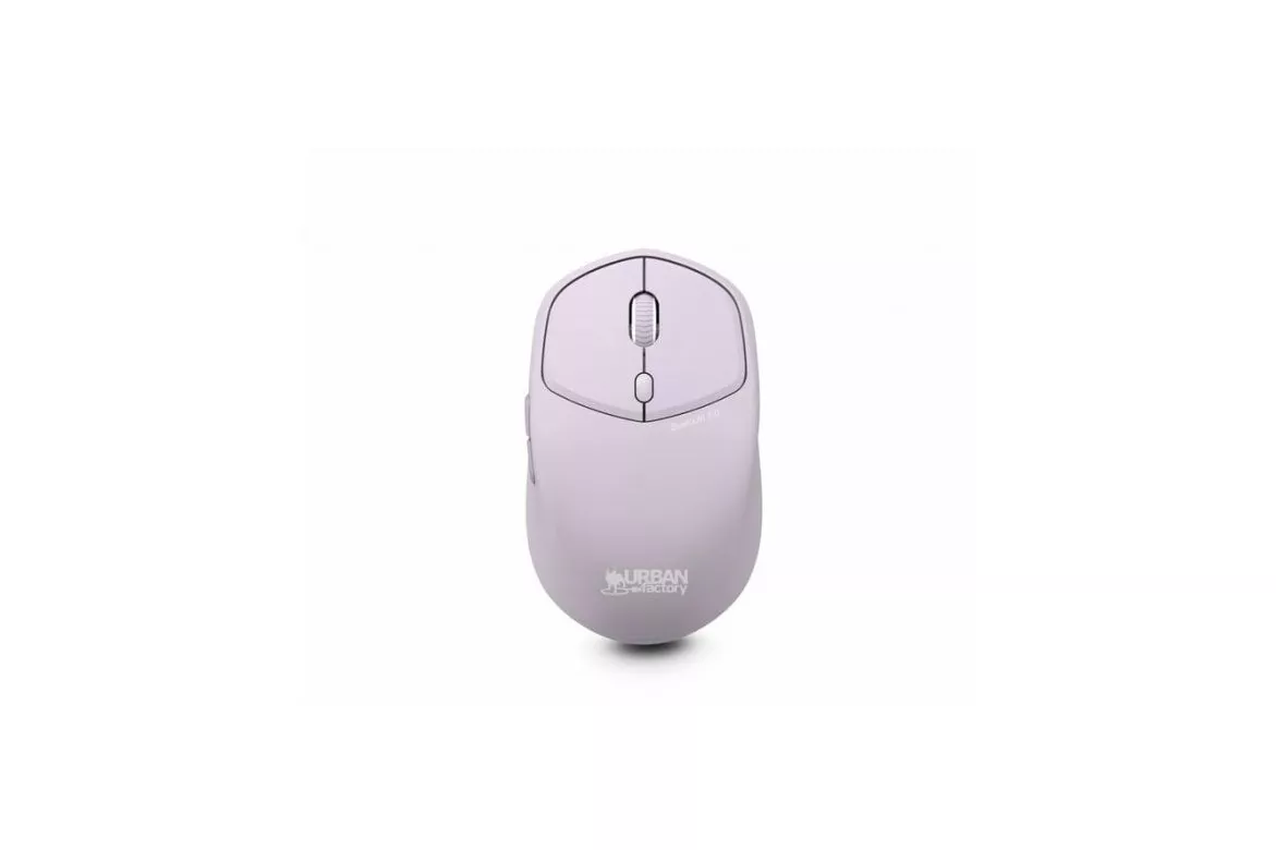 Rat&oacute;n Urban Factory ONLEE Bluetooth 1600DPI Violeta 6 Botones Silencioso