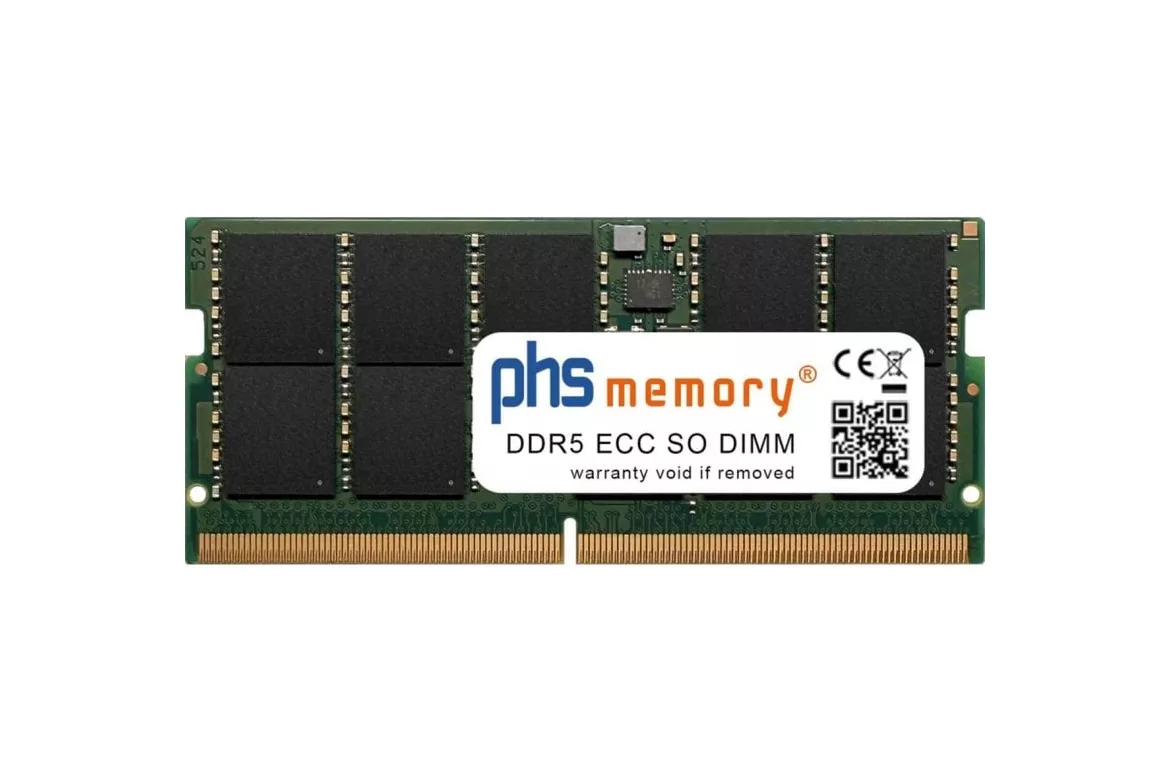 Memoria RAM PHS-memory SP612319 16GB DDR5 5600MHz SO-DIMM ECC 1,1V