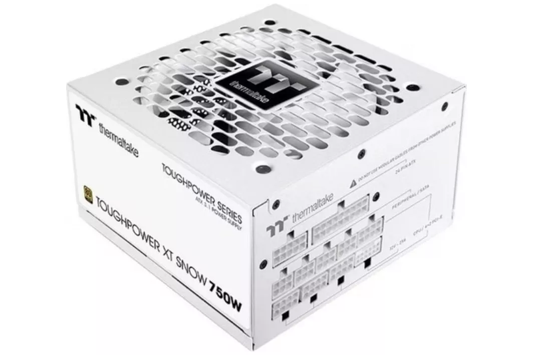 Fuente de alimentaci&oacute;n Thermaltake Toughpower XT Snow 750W 80+ Gold modular