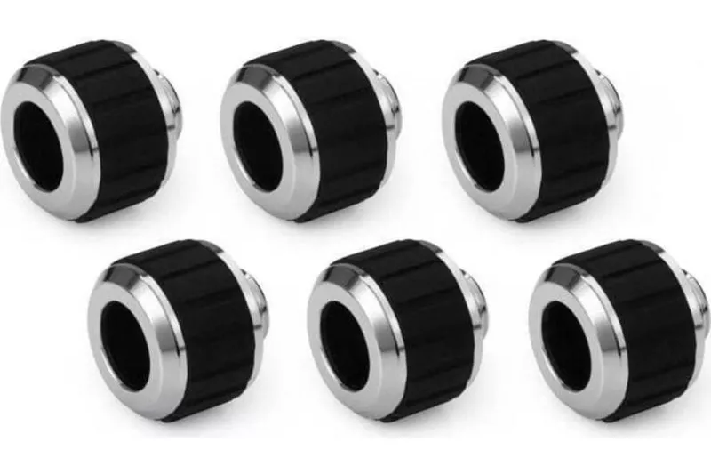 Refrigeraci&oacute;n l&iacute;quida Alphacool Apex Grip Fitting 13 mm Hardtubes cromado