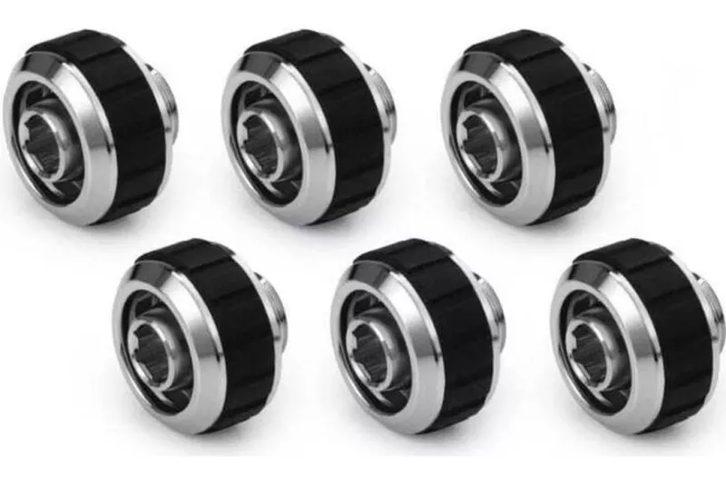 Refrigeraci&oacute;n l&iacute;quida Alphacool Apex Grip Fitting para tubos 16/10 mm cromado