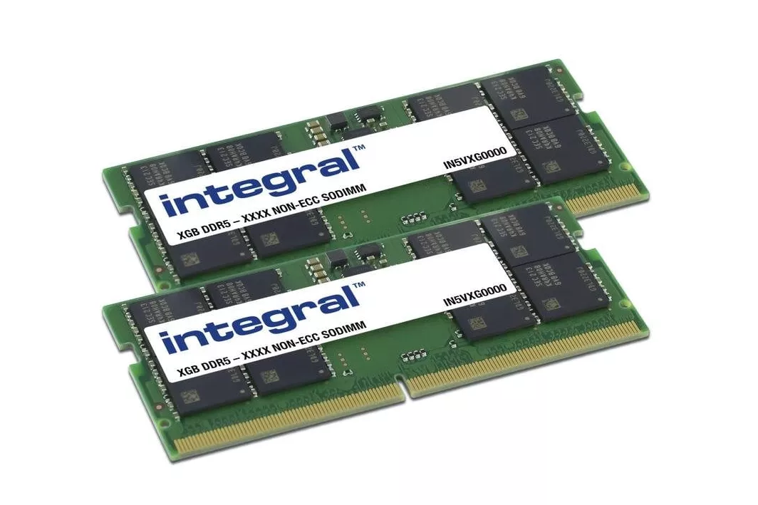 Memoria RAM Integral IN5V8GNHWBXK2 16 GB 2x8 GB DDR5 4800 MHz CL40 SO-DIMM