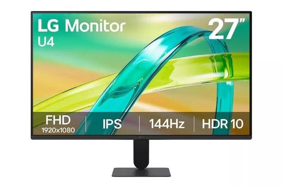 Monitor LG 27U411B-B 27" FullHD 144Hz IPS HDR10 FreeSync sin marcos