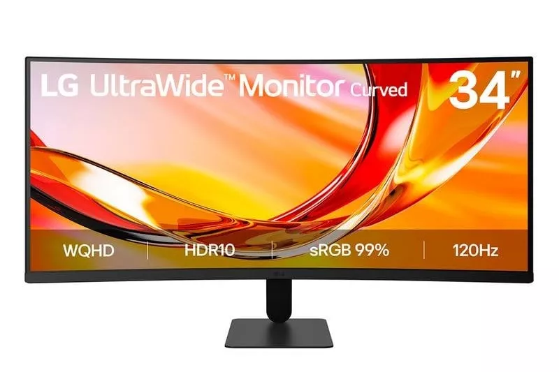 Monitor LG 34 Curvo UltraWide Quad HD 120Hz VA FreeSync Premium HDR10