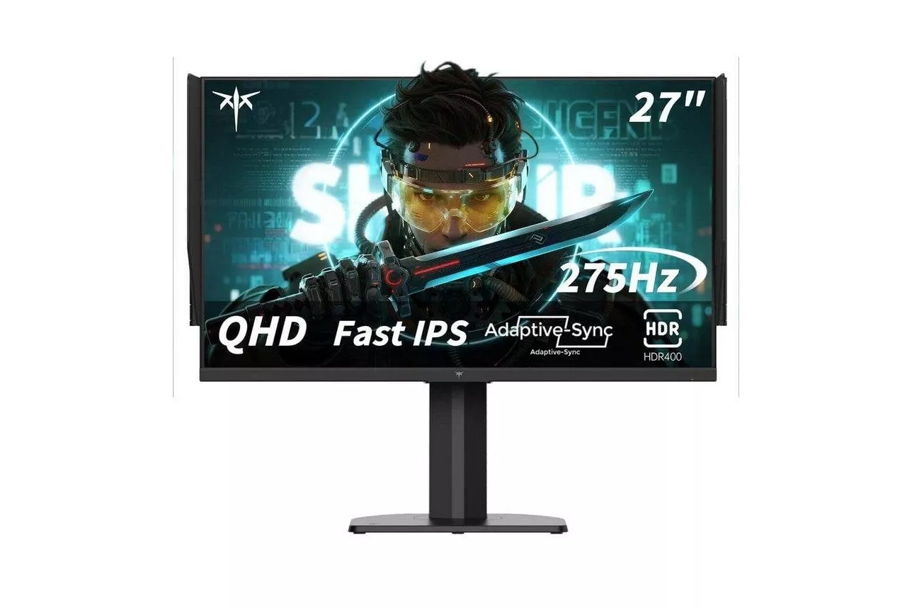 Monitor KTC H27E8 27" QHD 275Hz IPS HDR400 FreeSync G-Sync Ajuste de altura