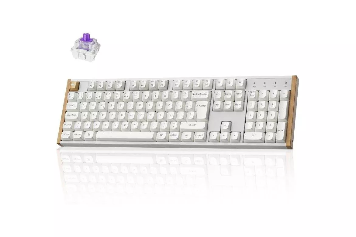 Teclado Keychron K10 HE magn&eacute;tico Hall Effect ISO-ES inal&aacute;mbrico RGB programable