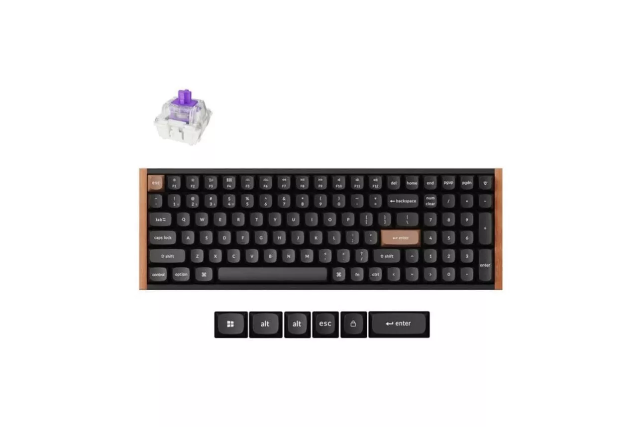 Teclado Keychron K4 Hall Effect Magn&eacute;tico Layout ES inal&aacute;mbrico y RGB
