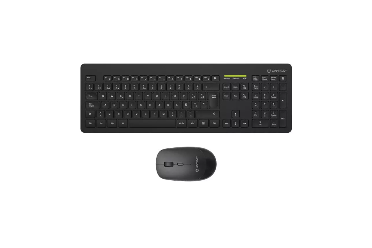 UNYKAch MK212 PRO Slim Wireless Kit Teclado + Rat&oacute;n Inal&aacute;mbricos