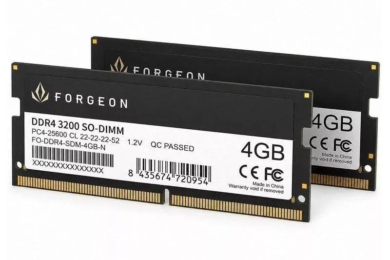 Forgeon Cyclone PLUS V2 DDR4 3200 MHz 8GB 2x4GB CL22 Negra