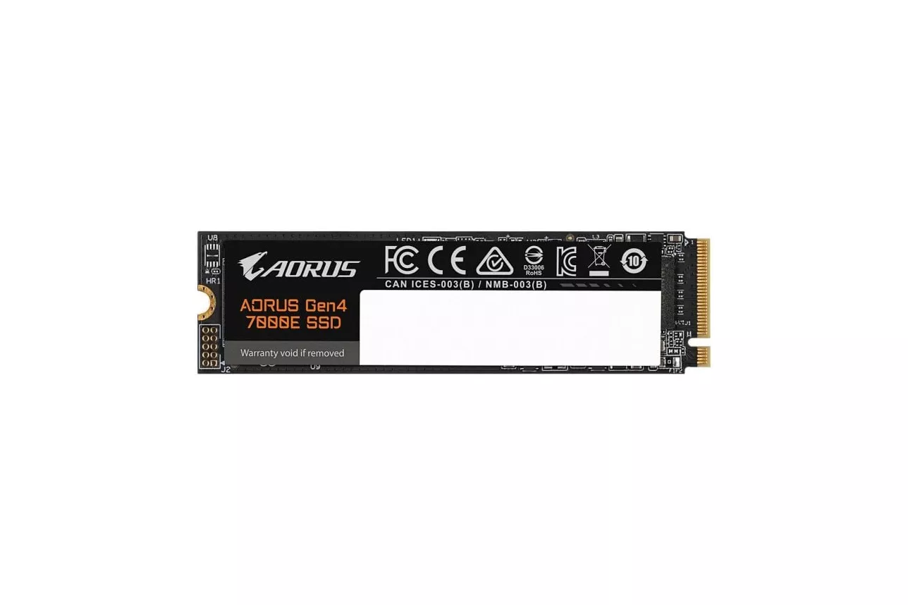 Disco Duro GIGABYTE AORUS Gen4 7000E 1TB SSD M.2 PCIe 4.0 7100MB/s