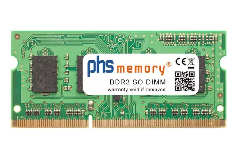 Memoria RAM PHS-memory SP159156 4 GB DDR3 1600 MHz 204-pin SO-DIMM 1,35 V