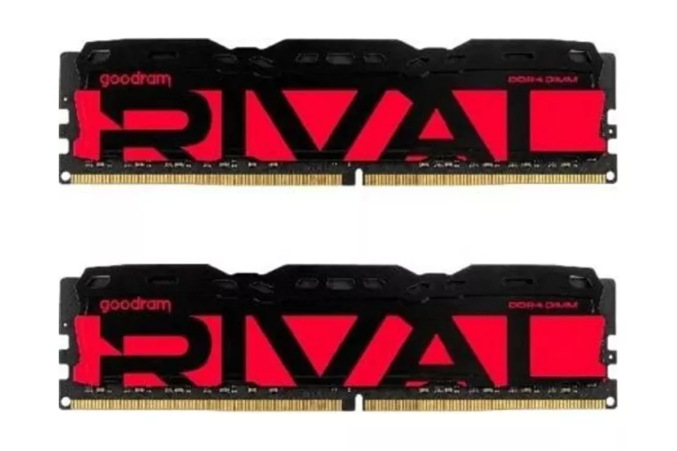 Memoria RAM Goodram Rival Radiant 16GB 2x8GB DDR4 3200MHz CL16 Roja