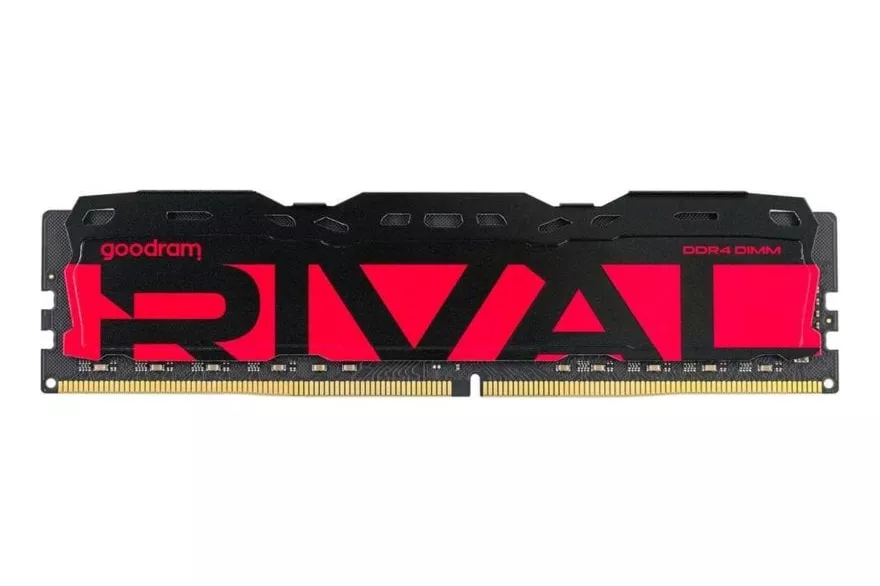Memoria RAM Goodram Rival Radiant 8GB 1x8GB DDR4 3200MHz CL16 Roja