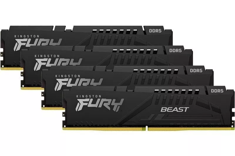 Kingston FURY Beast DDR5 5200MHz 128GB 4x32GB CL40