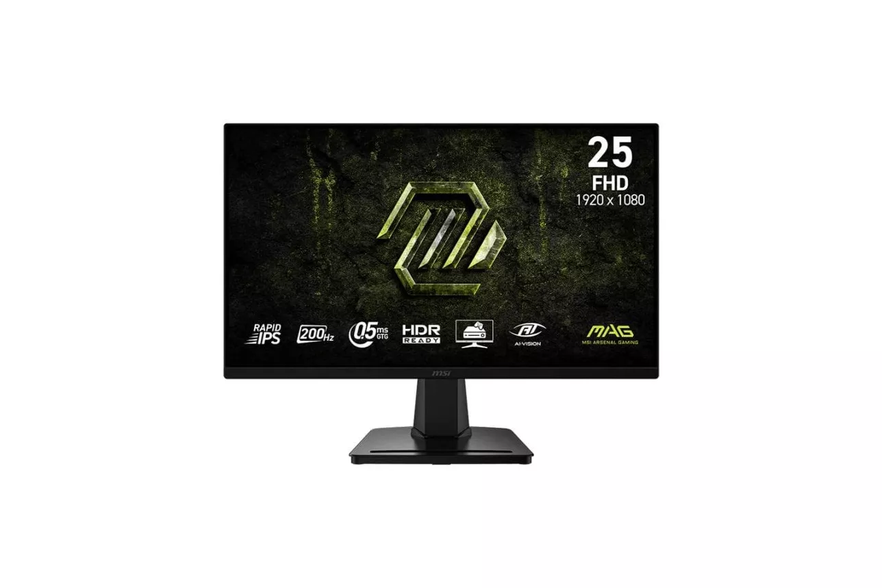 Monitor MSI MAG 256F E20 24,5" FullHD 200Hz Rapid IPS HDR10 Tiempo de respuesta 0,5 ms