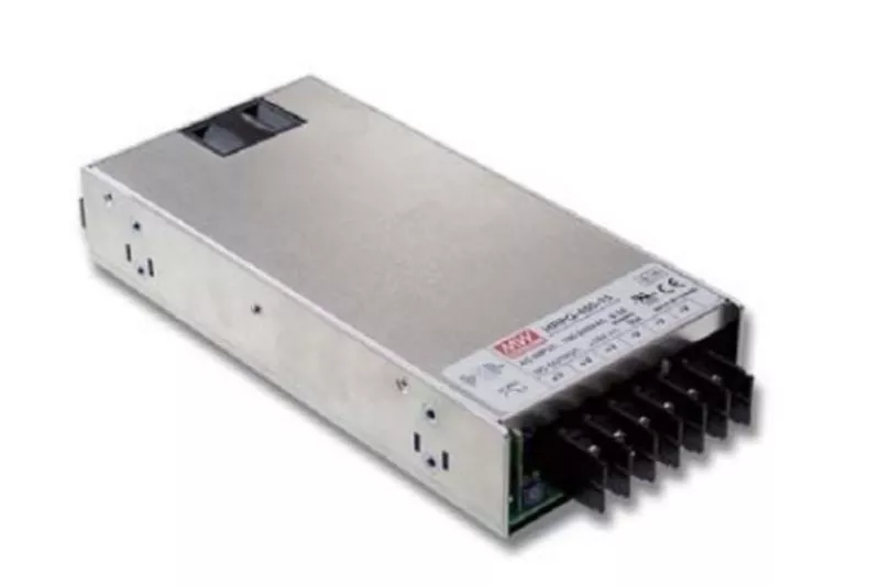 Fuente de Alimentaci&oacute;n Mean Well HRPG-450-15 450W Certificaci&oacute;n UL/TUV Activa