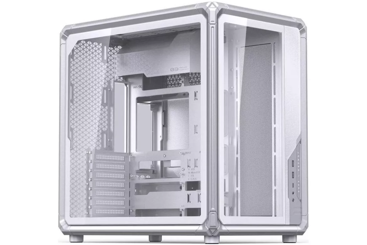 Caja PC Jonsbo X400 Blanco Cristal Templado ATX