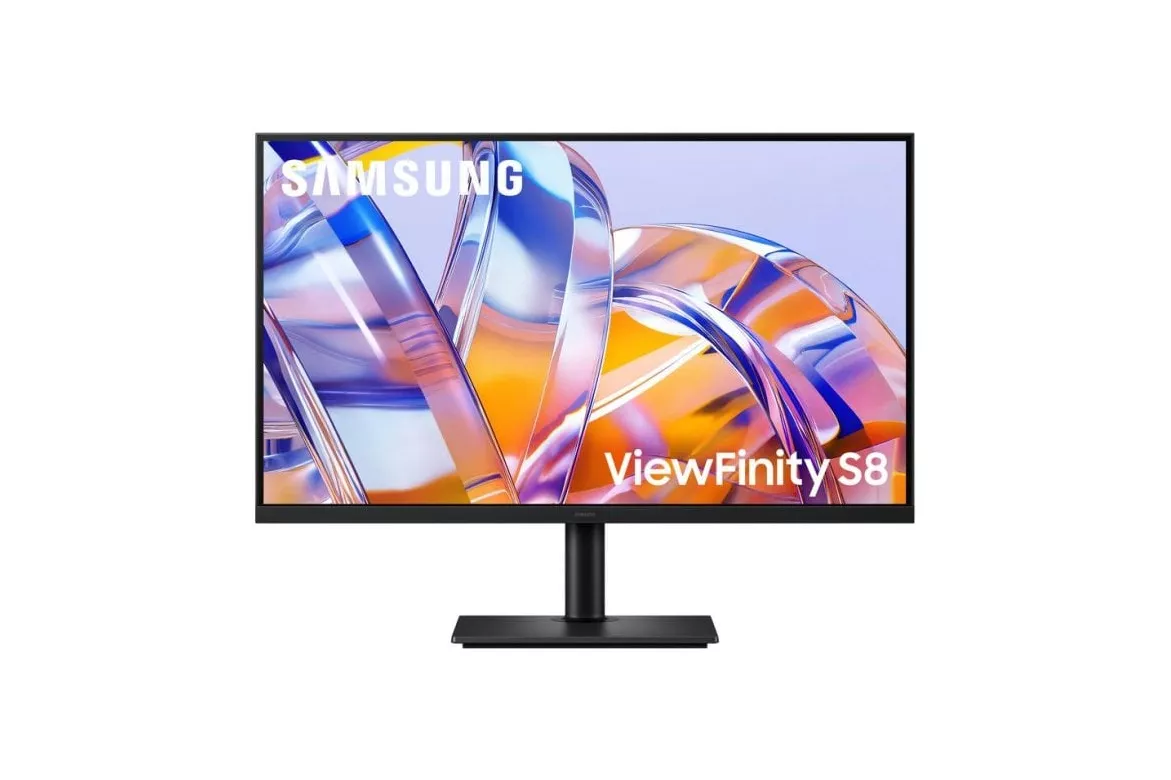 Monitor Samsung S80UH 27" UltraHD 4K 60Hz IPS HDR10 Ajuste de altura