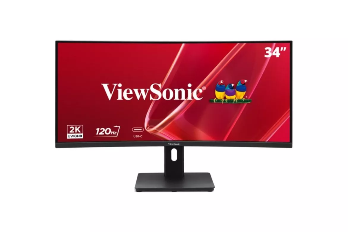 Monitor Viewsonic VA3420C-2 34" UltraWide Quad HD 120Hz VA Curvo HDR10 Ajustable altura