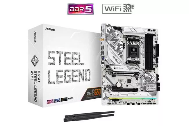 Placa Base ASRock B650 Steel Legend WIFI Socket AM5 -