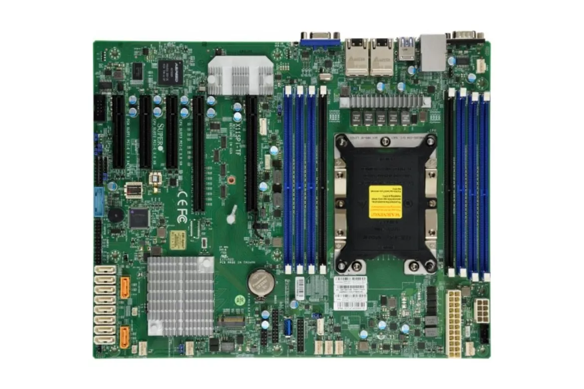Placa Base Supermicro X11SPI-TF Intel LGA 3647 DDR4 ECC ATX Gigabit Ethernet