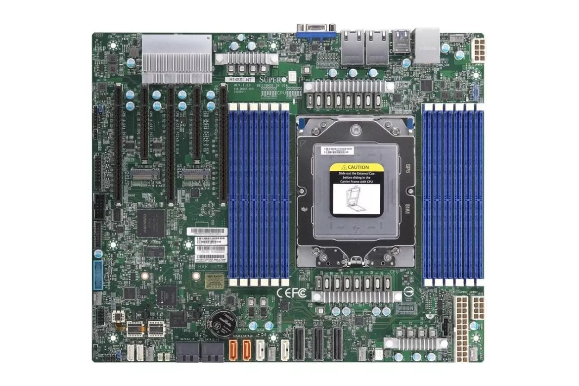 Placa Base Supermicro MBD-H14SSL-NT-B SP5 DDR5 ATX 12x DIMM 3000GB 10GbE USB 3.0