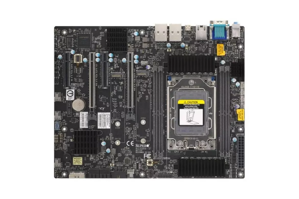 Placa Base Supermicro MBD-H13SRA-TF AMD TRX50 Socket sTR5 DDR5 ATX 10GbE RAID