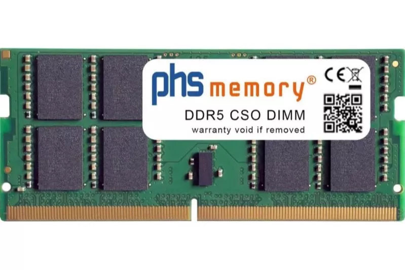 Memoria RAM PHS-memory SP609080 32GB 1x32GB DDR5 6400MHz SO-DIMM Lenovo